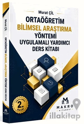 Ortaöğretim Bilimsel Araştırma Yöntemi Uygulamalı Yardımcı Ders Kitabı