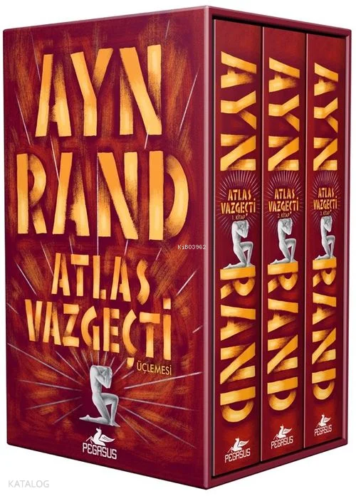 Atlas Vazgeçti Üçlemesi (Kutulu - 3 Kitap)