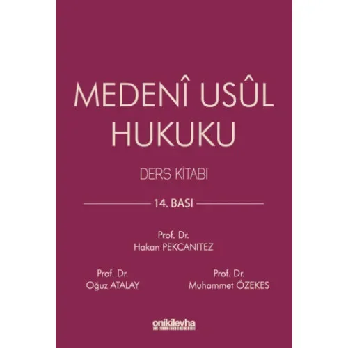 Medeni Usul Hukuku Ders Kitabı