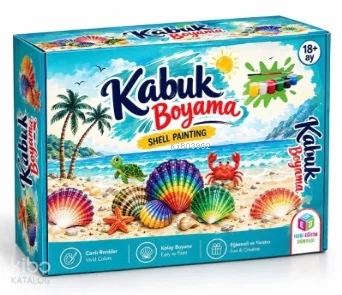 Hobi Eğitim Dünyası Kabuk Boyama