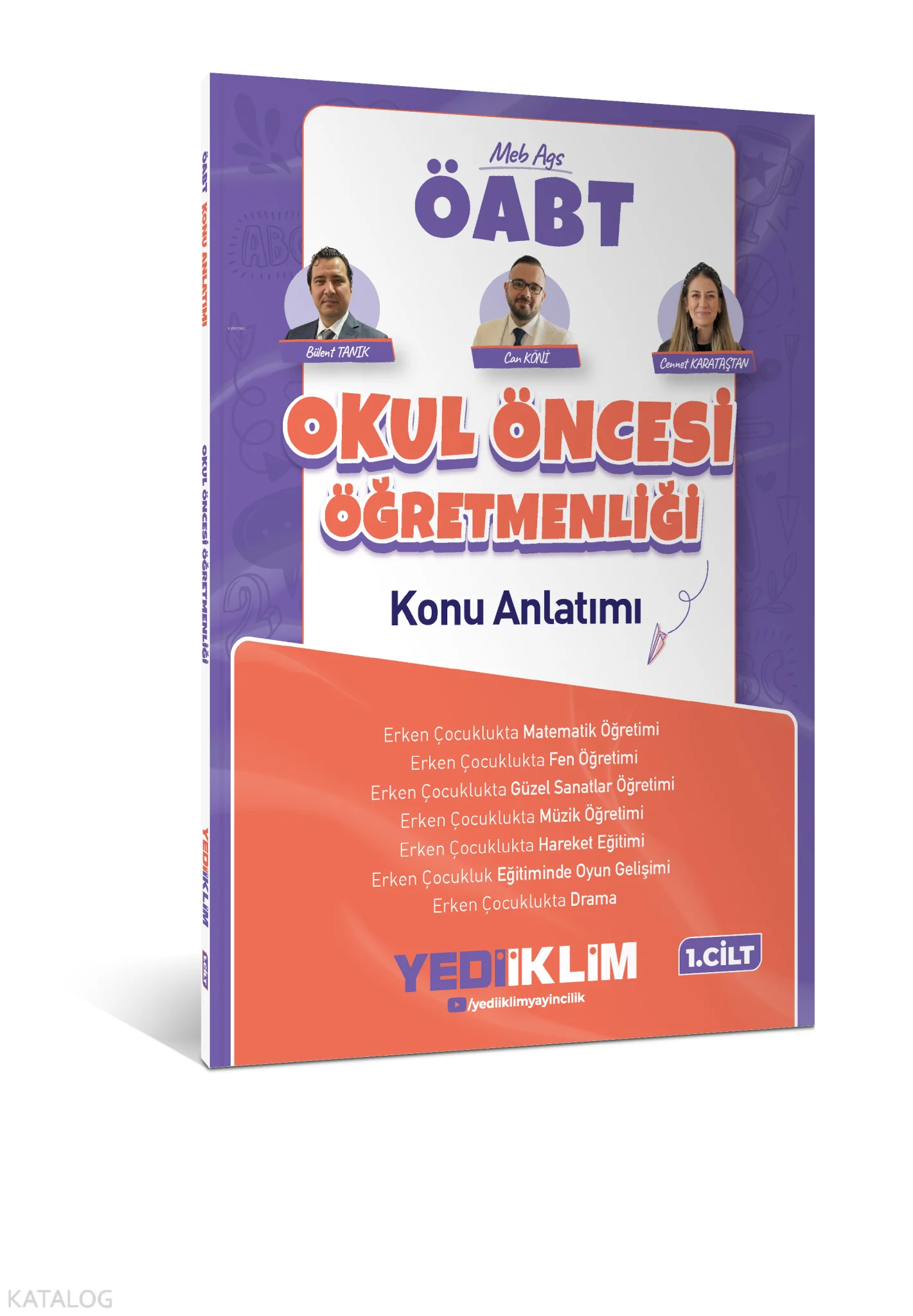 Yediiklim Yayınları 2027 MEB AGS ÖABT Okul Öncesi Öğretmenliği Konu Anlatımı 1. Cilt