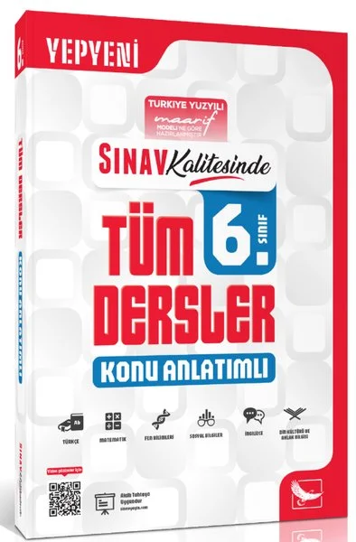 Sınav Kalitesinde 6. Sınıf Tüm Dersler Konu Anlatımlı
