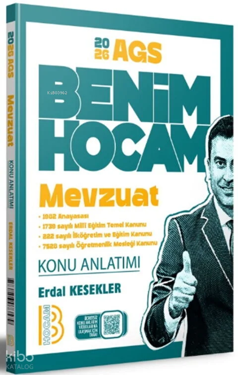 Benim Hocam 2026 KPSS AGS Mevzuat Konu Anlatımı