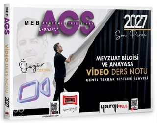 Yargı Yayınevi 2027 MEB AGS Mevzuat Bilgisi ve Anayasa Video Ders Notu