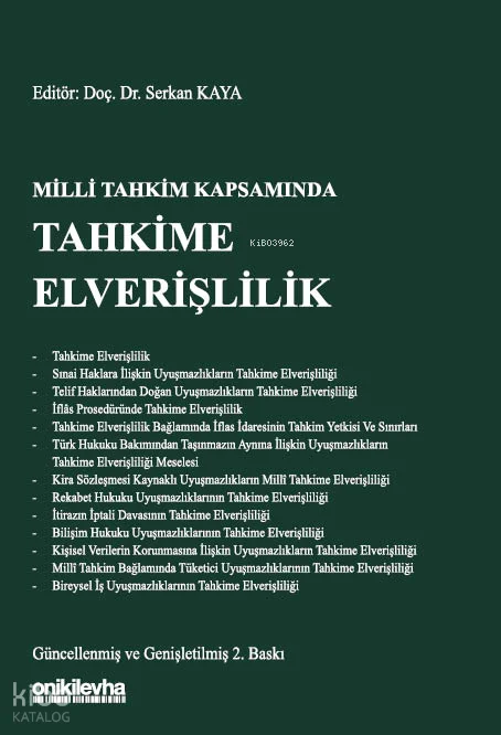 Milli Tahkim Kapsamında Tahkime Elverişlilik