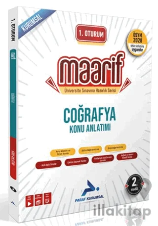 1. Oturum Maarif Coğrafya Konu Anlatımı 2. Kitap