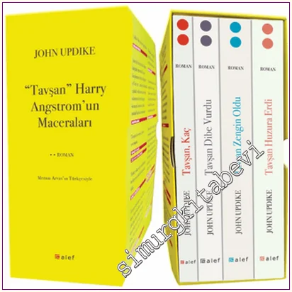 Tavşan Harry Angstrom'un Maceraları : Tavşan Kaç / Tavşan Dibe Vurdu / Tavşan Zengin Oldu / Tavşan Huzura Erdi  (4 KİTAP SET) -