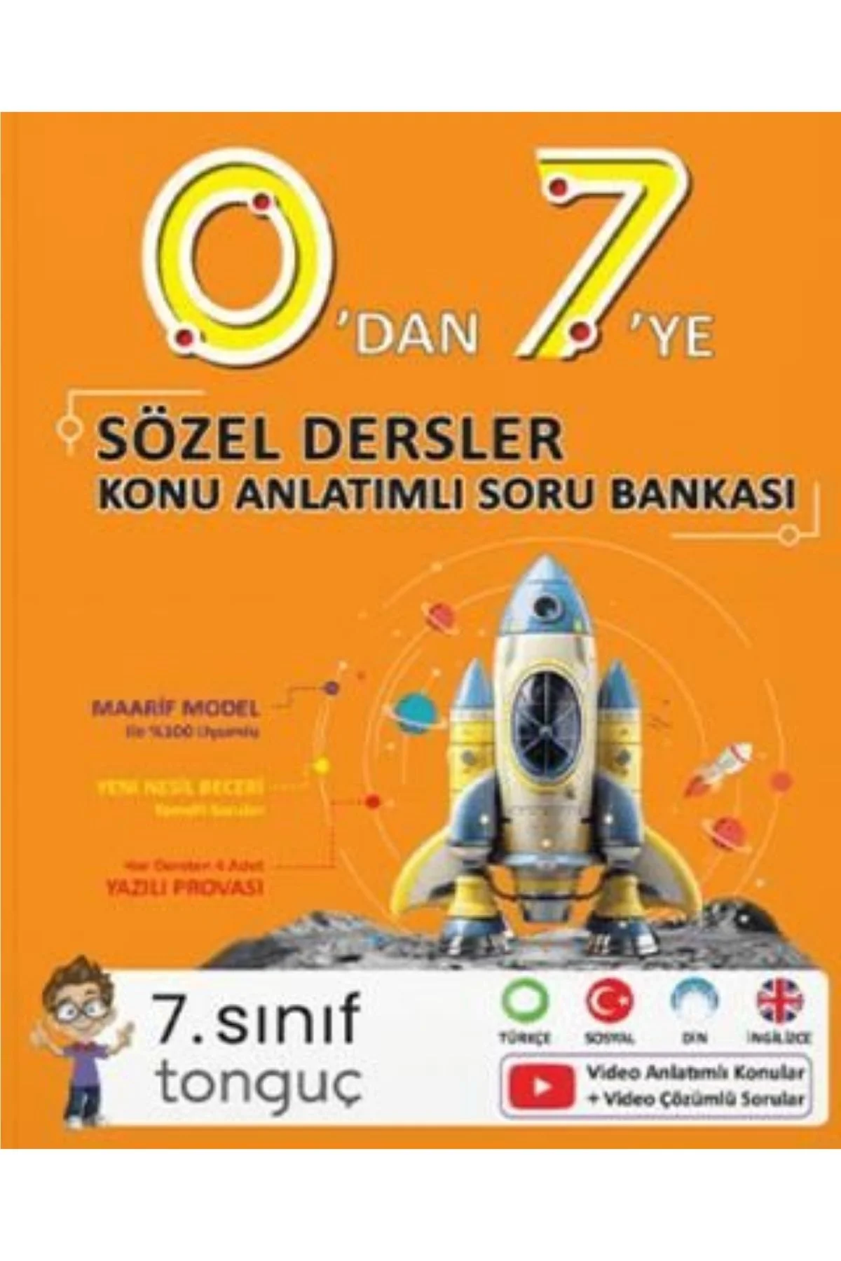 TONGUÇ 0 DAN 7 YE SÖZEL KONU ANLATIMLI SORU BANKASI
