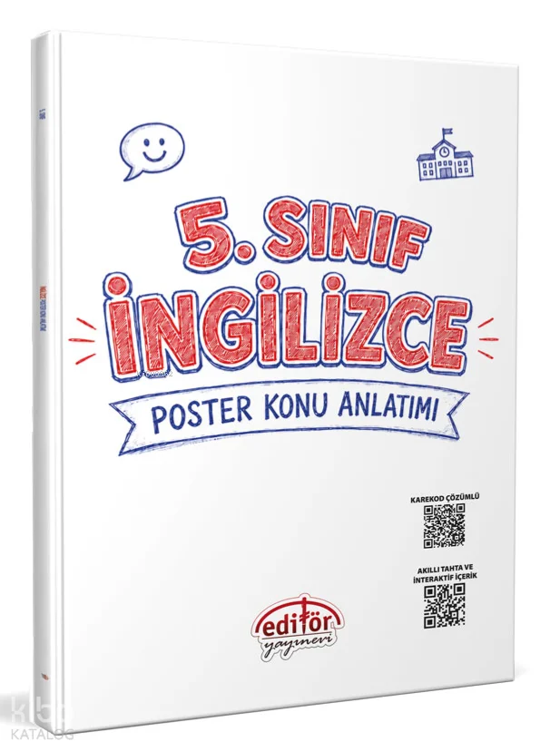Editör Yayınları 5. Sınıf İngilizce Poster Konu Anlatımlı
