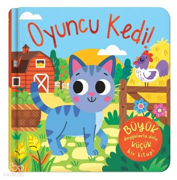 Parmak Kuklalı Kitap - Oyuncu Kedi (Ciltli)