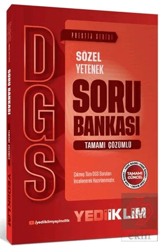 2027 DGS Prestij Serisi Sözel Yetenek Tamamı Çözümlü Soru Bankası