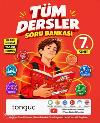 Tonguç Akademi 7. Sınıf Tüm Dersler Soru Bankası