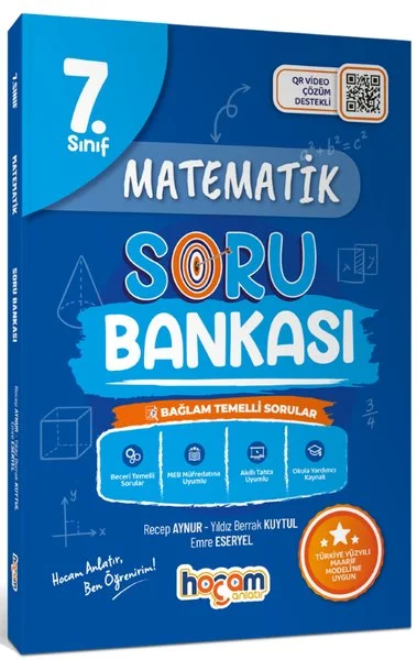7.Sınıf Matematik Tamamı Video Çözümlü Soru Bankası