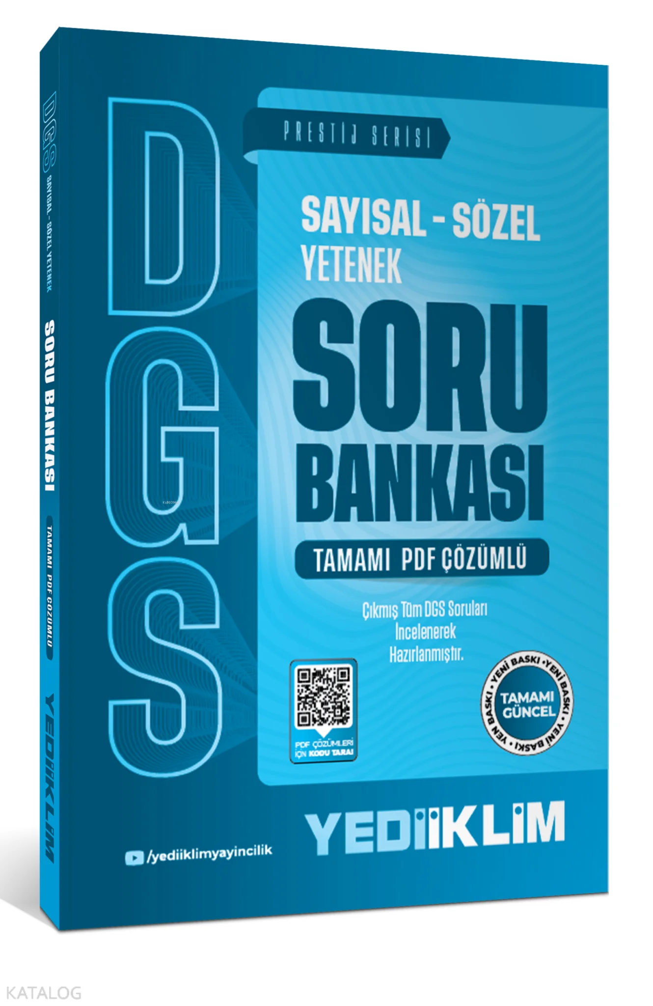 Yediiklim Yayınları 2027 DGS Prestij Serisi Sayısal Sözel Yetenek Tamamı PDF Çözümlü Soru Bankası