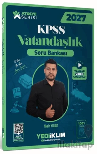 2027 KPSS Atölye Serisi Genel Kültür Vatandaşlık Tamamı Video Çözümlü Soru Bankası