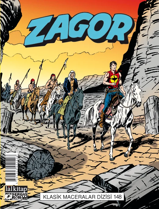 Zagor Klasik Maceralar Cilt 148; Taş Orman-Kader Anı-Ateş Toprakları-Dünyanın Sınırında
