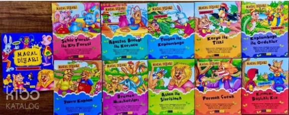 Masal Diyari 10 Fasikül Tek Kapak - Tatil Set (10 Kitap)