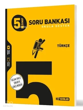 Hız Yayınları 5. Sınıf Türkçe Soru Bankası