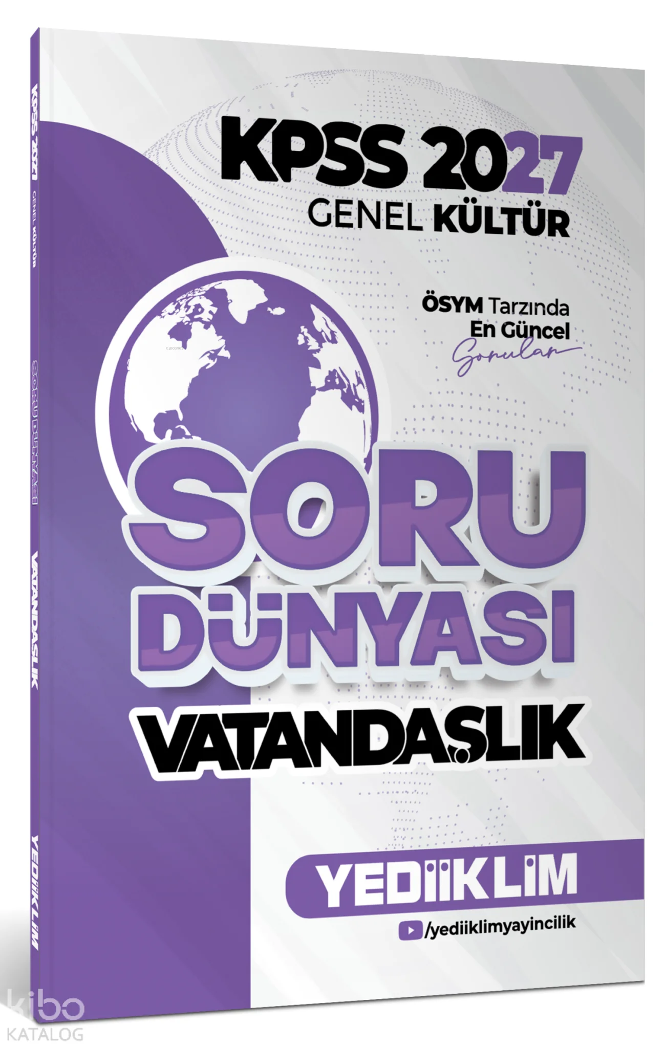 Yediiklim Yayınları 2027 AGS- KPSS Genel Kültür Coğrafya Soru Dünyası