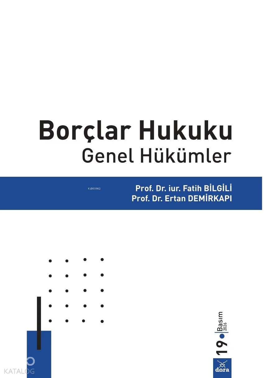 Borçlar Hukuku;Genel Hükümler