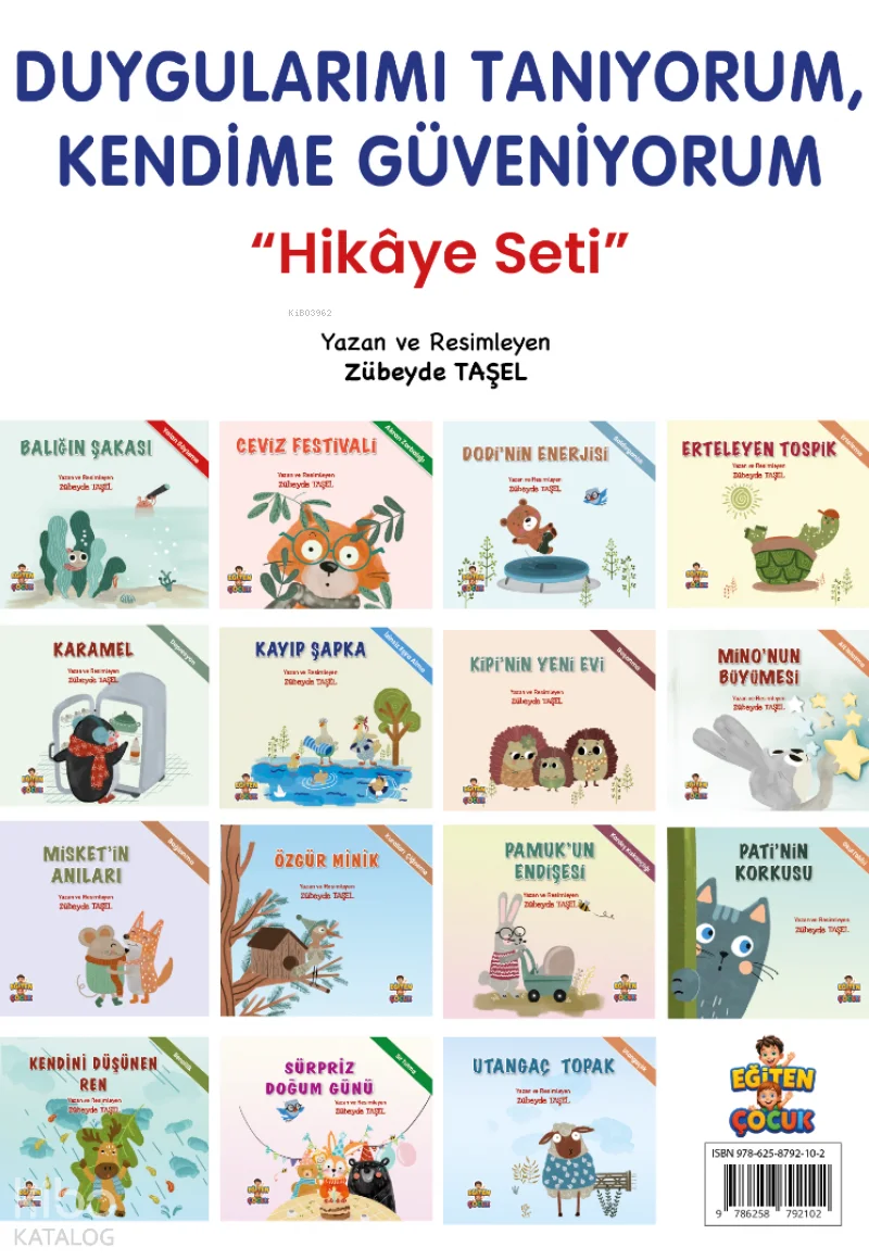 Duygularımı Tanıyorum, Kendime Güveniyorum Hikâye Seti