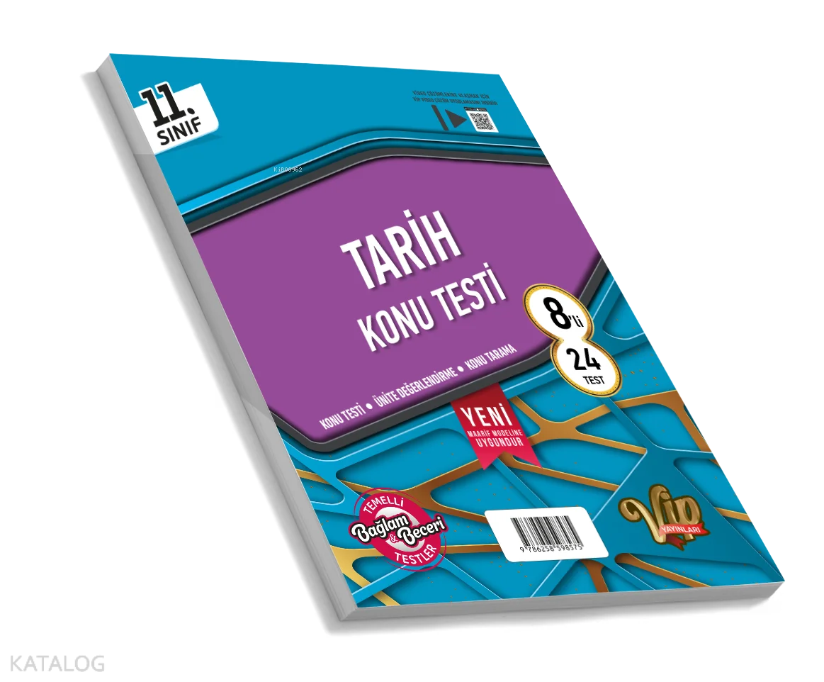 Vip 11. Sınıf Tarih Konu Testi (8 Öğrencilik)