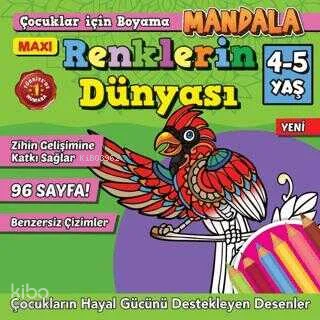 Maxi Renklerin Dünyası Çocuklar İçin Boyama 8
