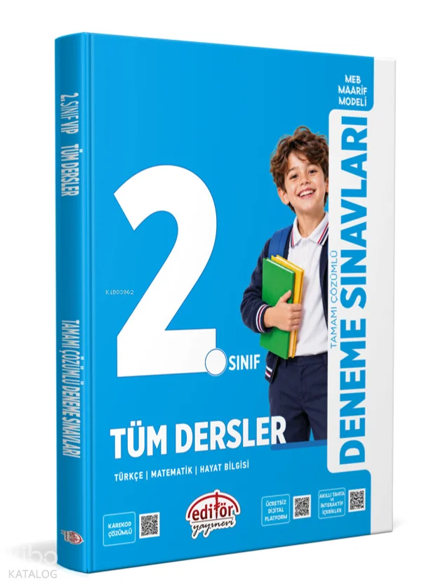 Editör Yayınevi 2. Sınıf Tüm Dersler Tamamı Çözümlü Deneme Sınavları