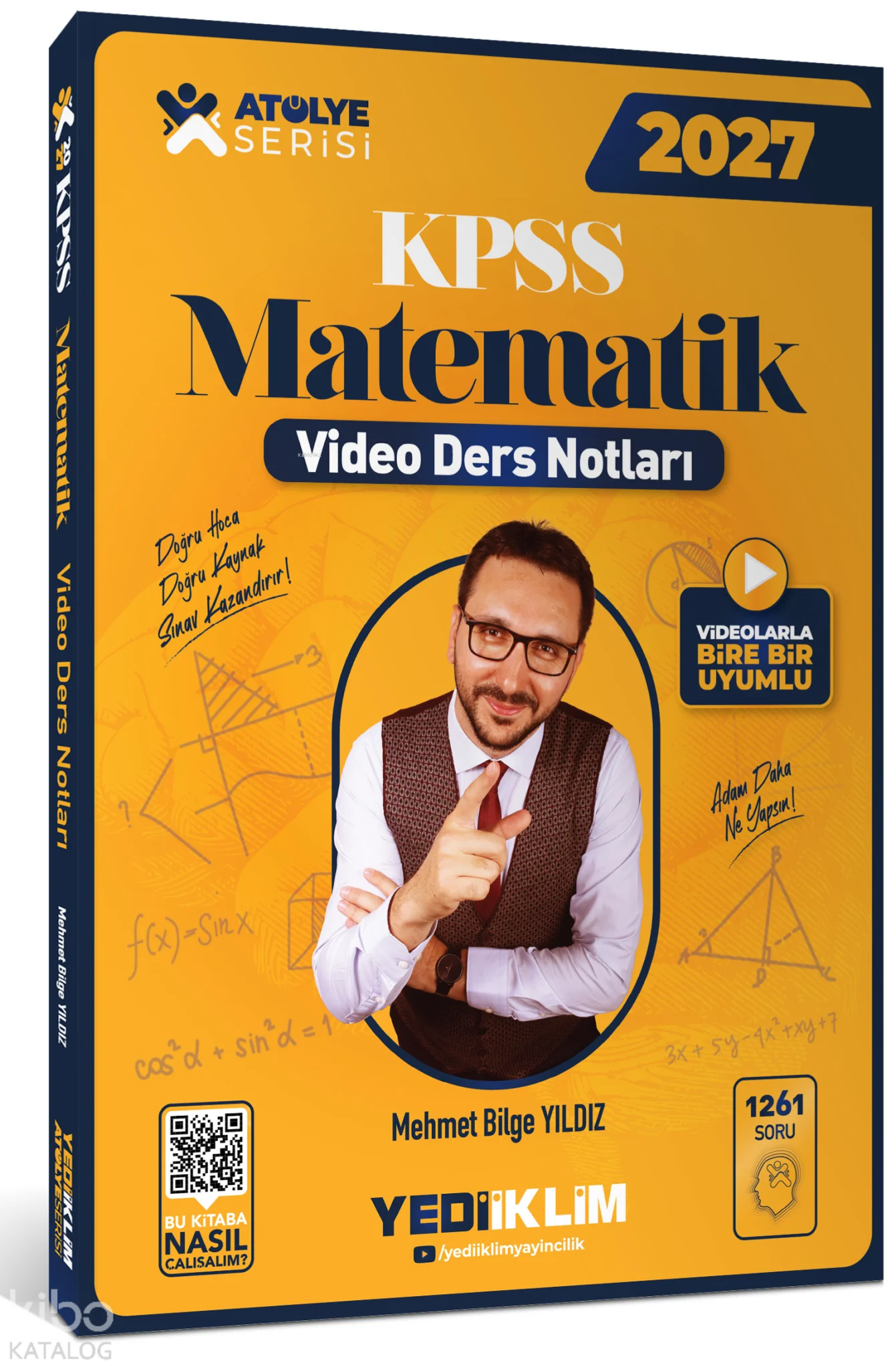 Yediiklim Yayınları 2027 KPSS Atölye Serisi Genel Yetenek Matematik Video Ders Notları