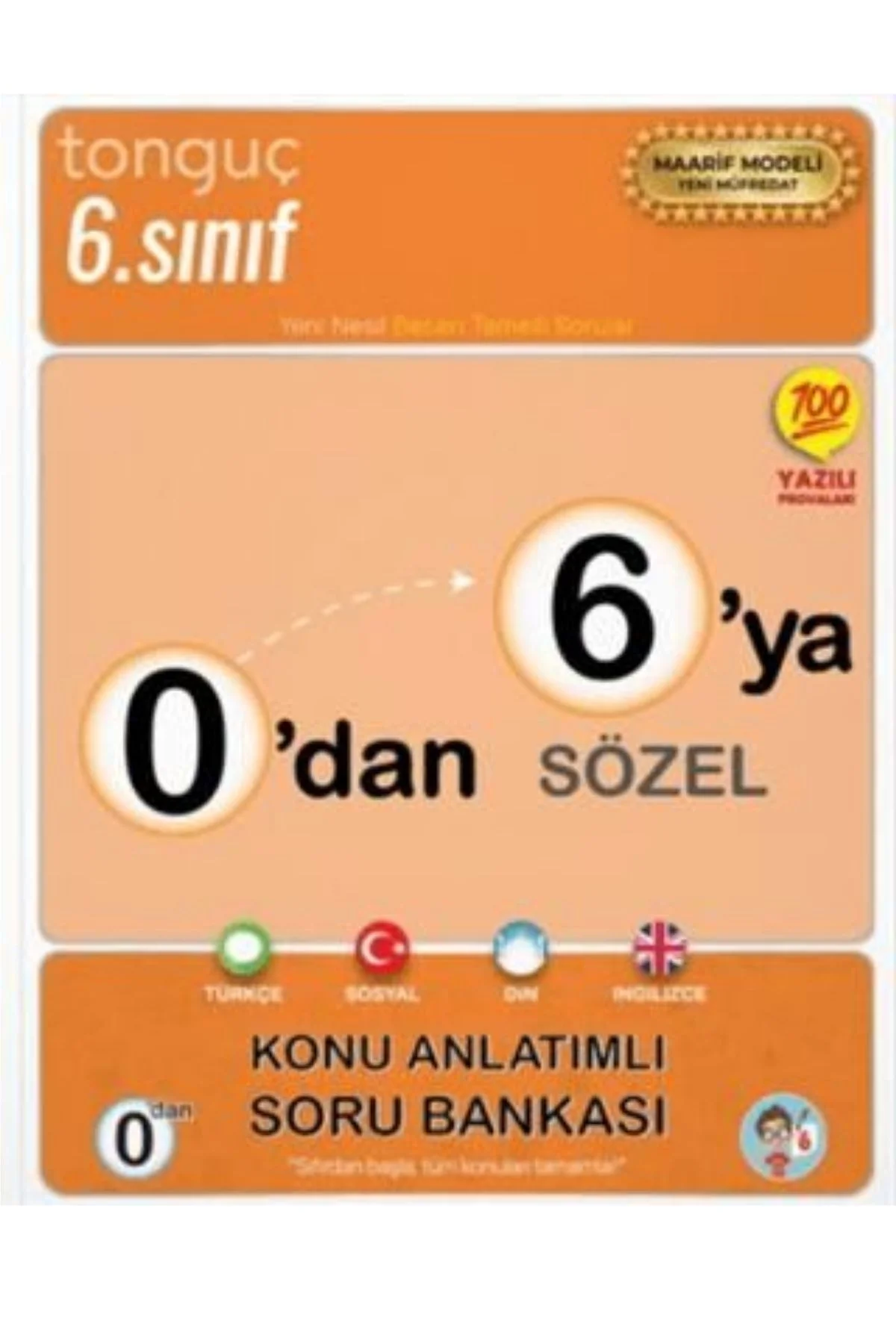 TONGUÇ 0 DAN 6 YA SÖZEL KONU ANLATIMLI SORU BANKASI