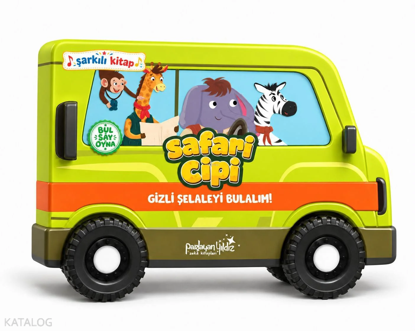 Tekerlekli Kitaplar - Safari Cipi (Ciltli)