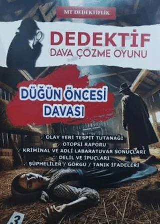 Dedektif Dava Çözme Oyunu - Düğün Öncesi Davası