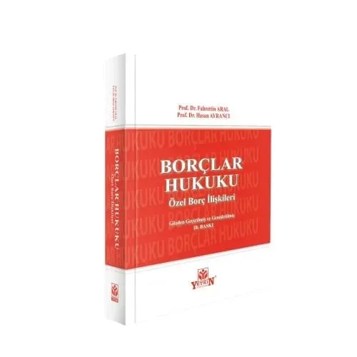 Borçlar Hukuku Özel Borç İlişkileri