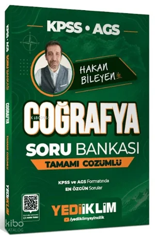 Yediiklim 2027 KPSS AGS Coğrafya Tamamı Çözümlü Soru Bankası