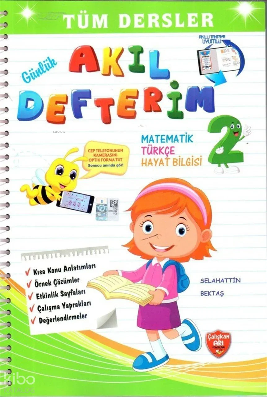 Çalışkan Yayınları 2. Sınıf Akıl Defterim