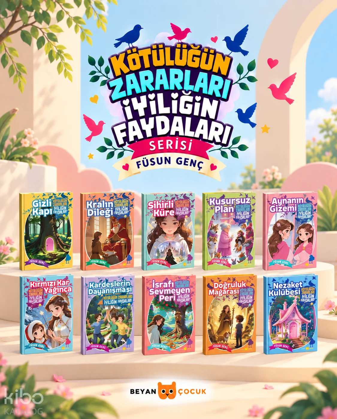 Kötülüğün Zararları İyiliğin Faydaları Serisi (10 Kitap)