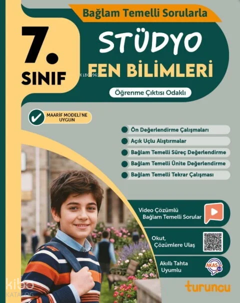 Turuncu 7. Sınıf Fen Bilimleri Stüdyo Bağlam Temelli Sorular