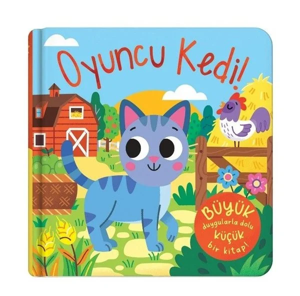 Oyuncu Kedi - Parmak Kuklalı Kitap (Ciltli)
