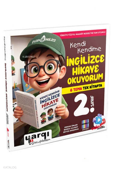 Yargı Ders Arkadaşım 2. Sınıf Kendi Kendime İngilizce Hikaye Okuyorum 6 Tema Tek Kitapta