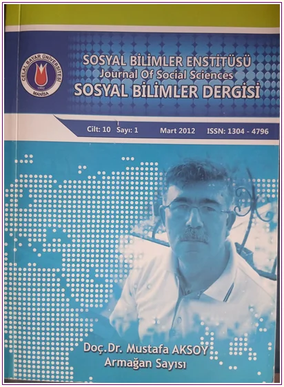 Celal Bayar Üniversitesi Sosyal Bilimler Dergisi - Mustafa Aksoy Armağan Sayısı  "Müşterek Orta Asya Türkçesinin Karışık Dilli Eserlerinden Revnaku'l-İslâm'ın Dil Özelliklerİ - Kıyafet İlmiyle Oluşturulan Eserler ve Bu Eserlerden Seçilmiş Örnekler - Sayı: