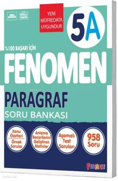 Fenomen 5. Sınıf Paragraf Soru Bankası (A)