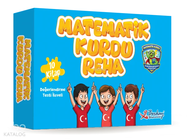 Berkay Yayıncılık 3.Sınıf Matematik Kurdu Reha (10 Kitap)
