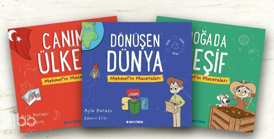 Mehmet'in Maceraları Seti (3 Kitap)