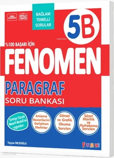 Fenomen 5. Sınıf Paragraf Soru Bankası (B)