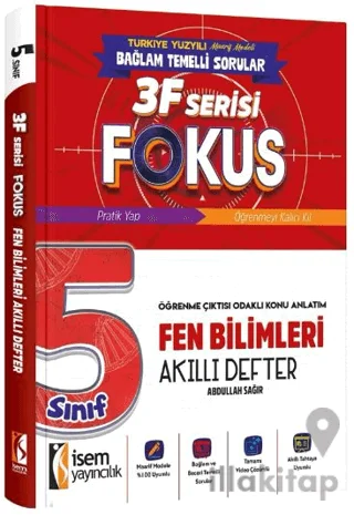 5. Sınıf Fen Bilimleri 3F Fokus Akıllı Defter