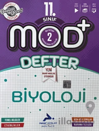 11. Sınıf Mod Biyoloji Defter