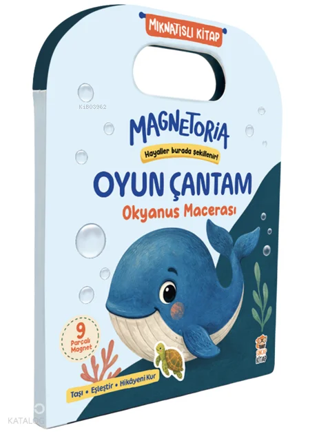 Magnetoria – Oyun Çantam Okyanus Macerası (Ciltli - Mıknatıslı Kitap)