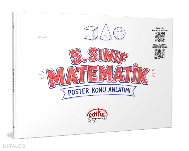 Editör Yayınları 5. Sınıf Matematik Poster Konu Anlatımlı