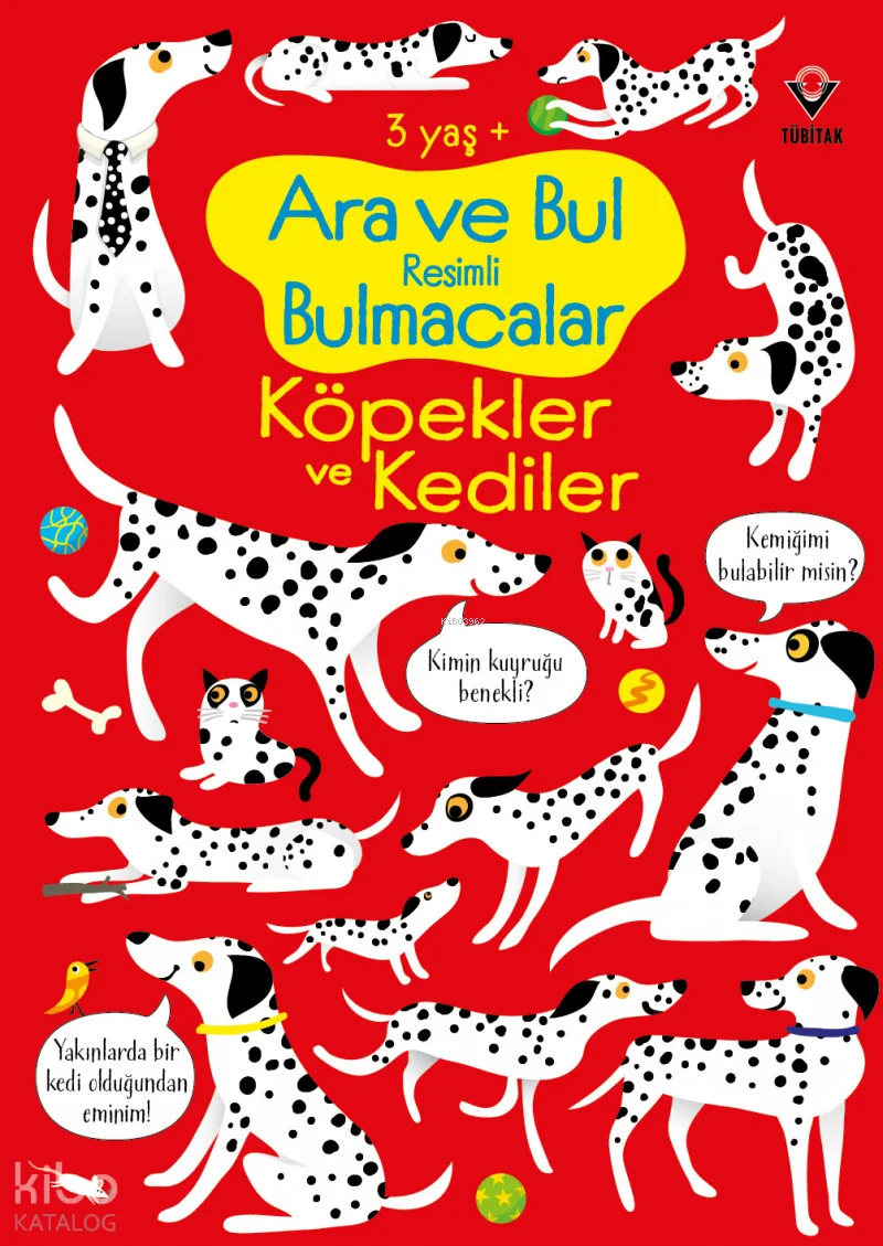 Ara ve Bul Resimli Bulmacalar - Köpekler ve Kediler