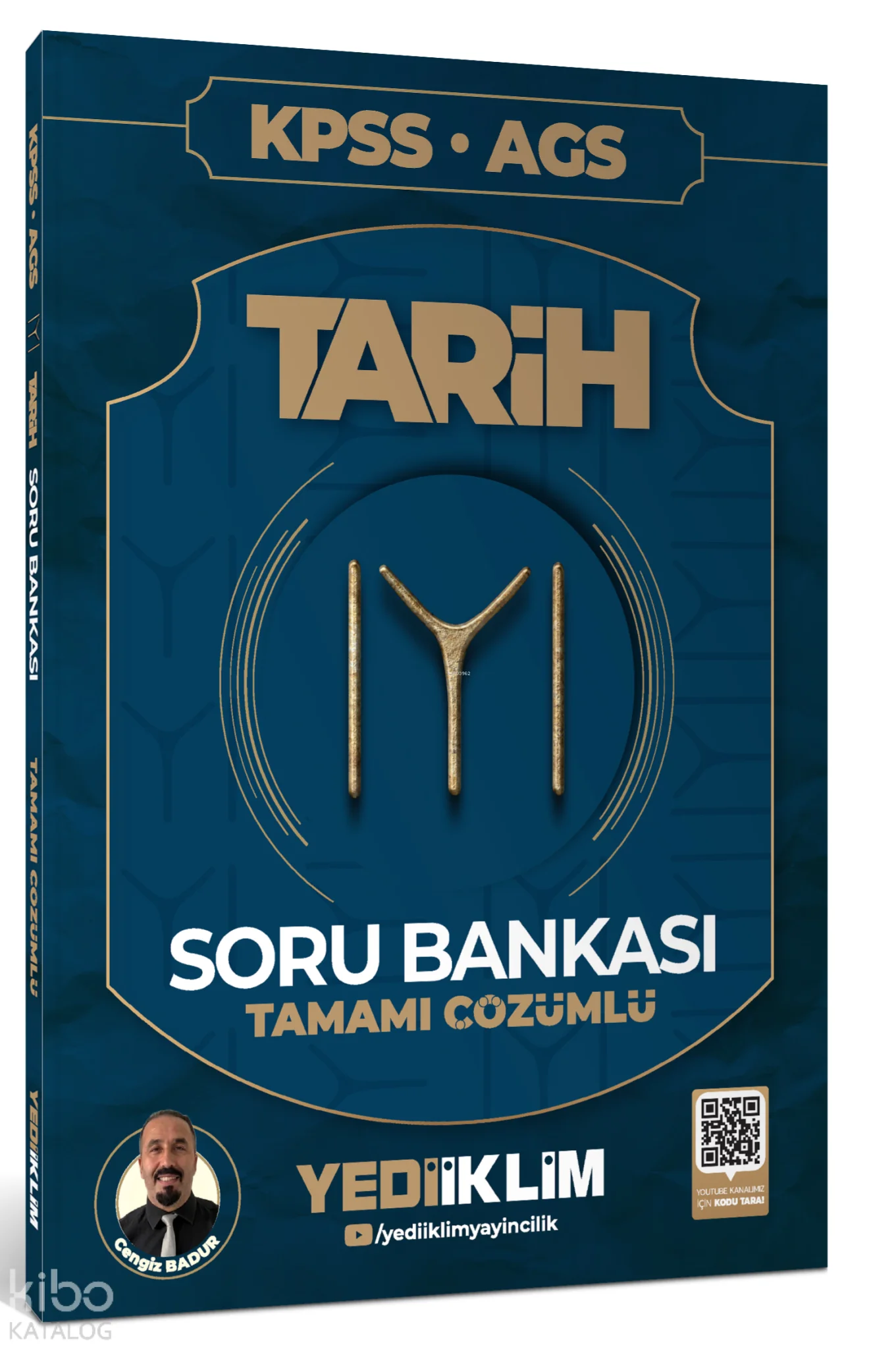 Yediiklim Yayınları 2027 KPSS AGS Kayı Tarih Tamamı Çözümlü Soru Bankası